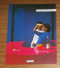 Seltene Werbung CAMPARI - Was sonst 1983