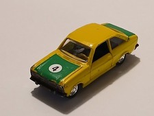 Schuco 1:66 Ford Escort MK 2 Racing in gelb/grün #4  No.881