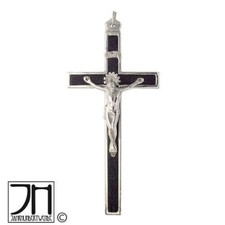 Vintage Chrom Kreuz Metall