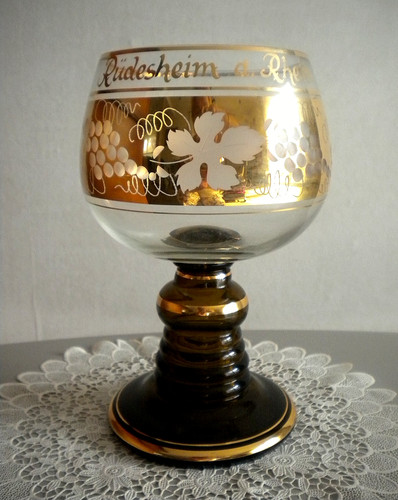 Xxl weinrömer mit golddekor - xxl,