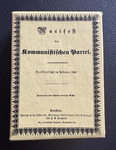 Miniaturbuch minibuch marx - miniaturbuch,