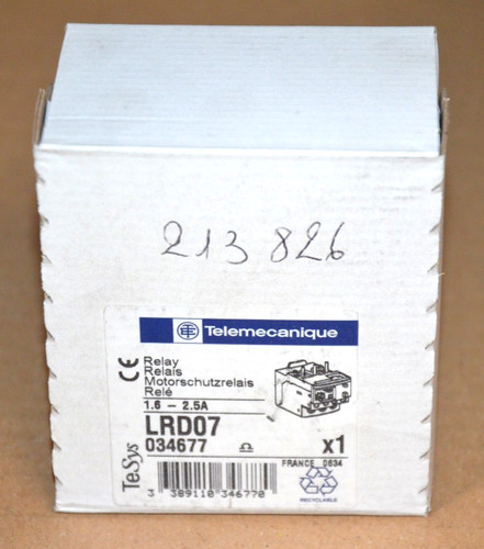 Telemecanique lrd07 - telemecanique,