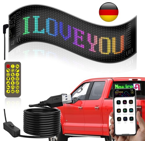 Led auto display laufschrift - display,
