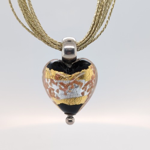 Murano glas herz - glas, anhänger