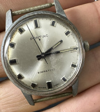 Pontiac Sympatico Vintage Herren Uhr | 1960er | FHF ST96 | Handaufzug | Swiss Ma