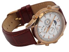 Lindberg & Sons Herrenuhr Automatikuhr Edelstahl rosegold Armbanduhr gebraucht