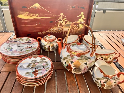 Vintage japanisches geisha - vintage,