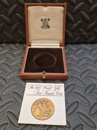 Royal mint 1981 - 1981, gold
