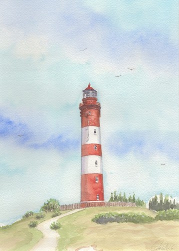 Original aquarell - original,