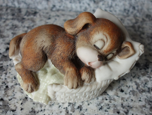 Capodimonte napoli figur hund - figur, "hund