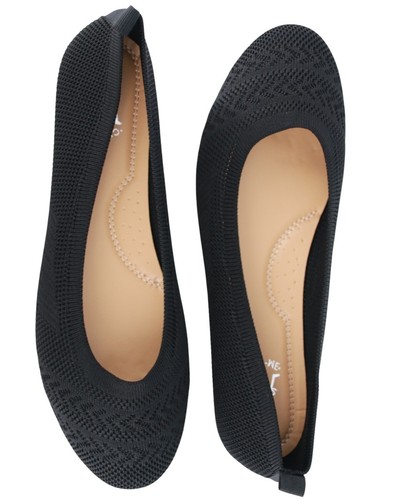 Bequeme schwarze ballerinas - bequeme,