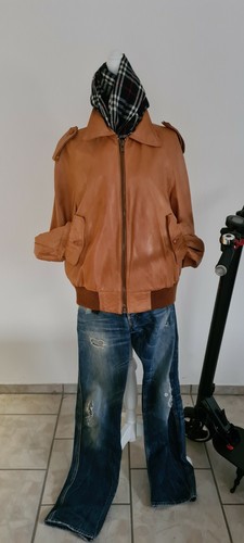 Lederjacke - 🍂,
