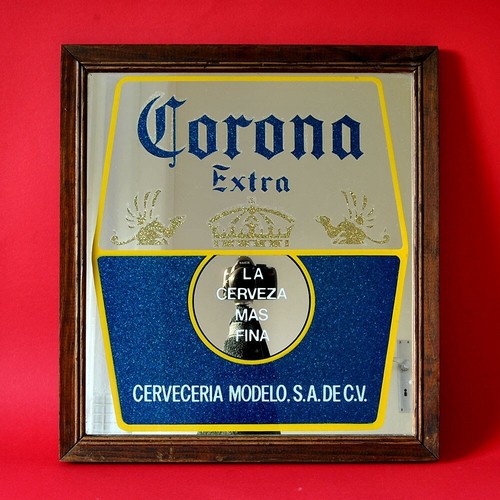 Werbe spiegel corona - corona, extra,