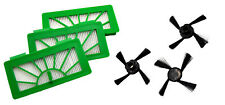 3 Filter + 3 Seitenbürsten geeignet Vorwerk Kobold VR100 VR 100, Neato Botvac