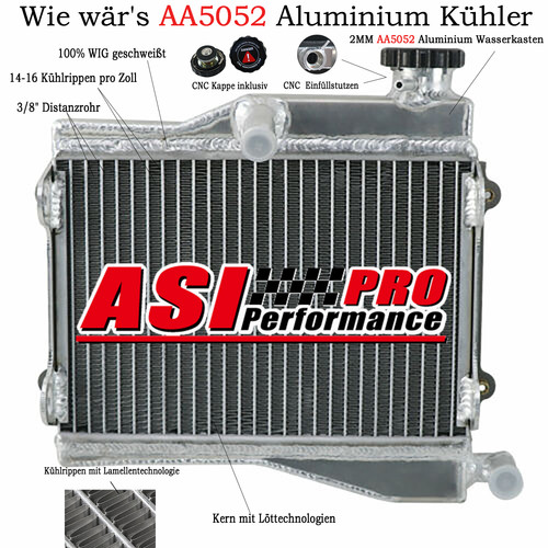 Wasserkühler motorkühler - wasserkühler,