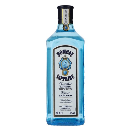 Bombay sapphire gin flasche - gin,