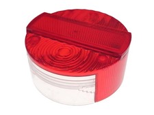 Rücklichtglas Rund Rot 120mm