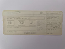 Donatella Versace - Modedesignerin - Original BA Bordkarte - 2007