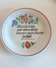 SPRUCHTELLER  Handmalerei A.F