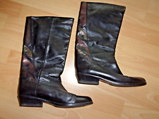 schwarze Lederstiefel von Gabor in Größe 5 1/2