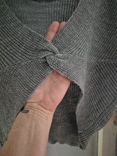 Niedlicher Stirckpulli mit Perlen Gr. L