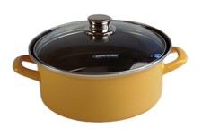 Schwerter Email Bratentopf