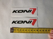 Autoaufkleber " KONI " 2St. ( Motorsport)