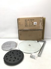 Relaxdays Glas u. Chrom