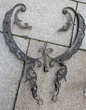 Barock Eisen Schild Halter