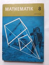 Mathematik Klasse 8 Oberschule Lehrbuch Fachbuch DDR 1970