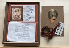 Stickbild mit Uhr - Anleitung - Garn - ohne Stoff - 6234