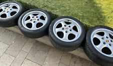 Porsche 993 964 928 Felgen 7+9x 17 ET70 CUP 2 II Wheels Rim Set Pirelli