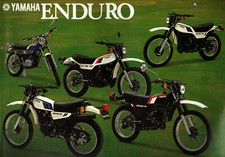 Prospekt Yamaha Motorrad Enduro #1
