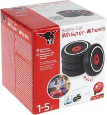 Bobby Car Whisper Wheels - Flüsterräder für Rutscher Autos, Reifen-Set mit Be