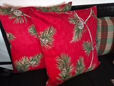 KIEFER ZWEIGE auf ROT PROFLAX