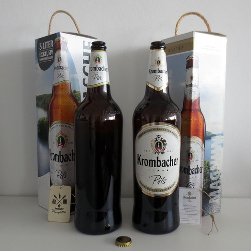 Krombacher magnumflaschen 3 - 2,