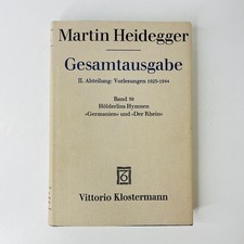 Martin Heidegger Gesamtausgabe