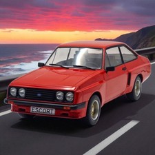 Ford Escort MK2 RS 2000 X-Pack 1977 rot Modellauto 1:18 MCG