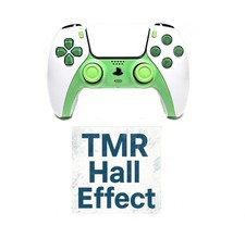 PlayStation 5 Controller DualSense PS5 Gamepad TMR Hall Effect Sticks Umbau Grün