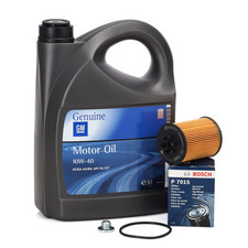 5L ORIGINAL 10W40 Motoröl + BOSCH Ölfilter für OPEL ASTRA G H CORSA B-D 1.0-1.4