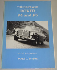 Bildband: The post-war Rover P4 and P5 / P5b Saloon + Coupé 3 Litre / 3,5 Litre