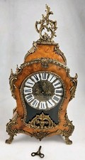 Vintage Hermle Boulle Kaminuhr