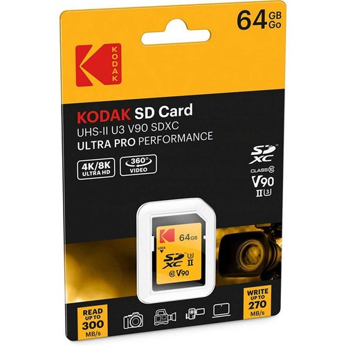 Kodak karte uhs - 64, uhs-ii