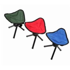 Mini Klappstuhl Sitzhocker Campingstuhl Klapphocker Falthocker Angelhocker (F00)