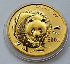 1 UNZE 999 GOLD - CHINA PANDA