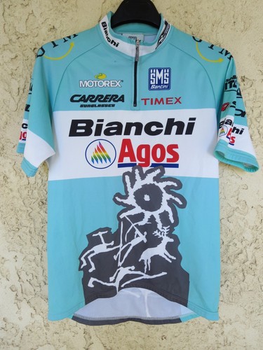 Radtrikot bianchi agos - agos, 2004