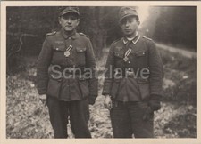 Foto, Wehrmacht, zwei Soldaten
