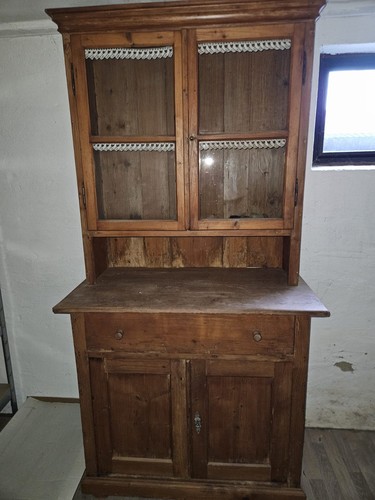 Vertiko antik mit - mit, aufsatz