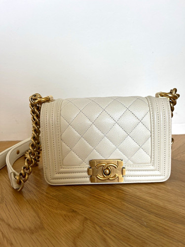 Chanel boy bag mini tasche - chanel,