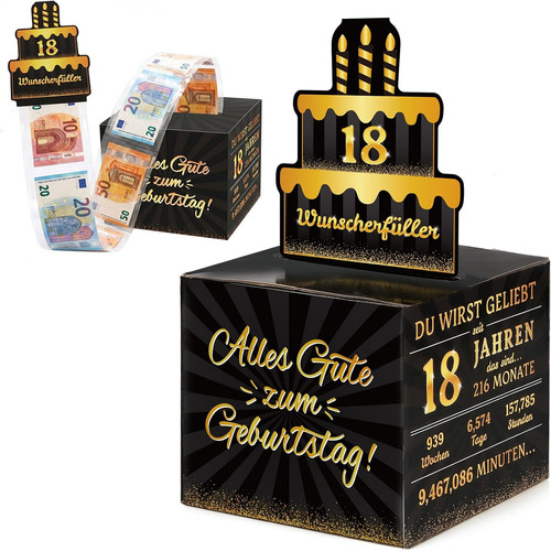 Geldgeschenk geburtstag - 18.,